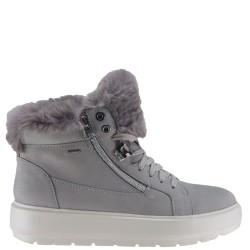 GEOX</br>Γυναικεία Μποτάκια Γκρι Nubuck Waterproof KAYLA B ABX D D84AWD 00032 C1010 Geox