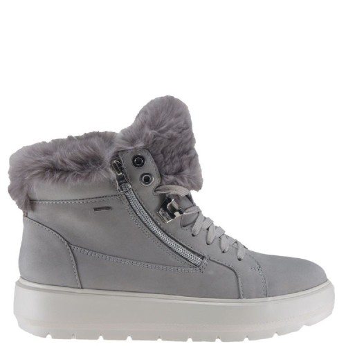 Γυναικεία Μποτάκια Γκρι Nubuck Waterproof KAYLA B ABX D D84AWD 00032 C1010 Geox