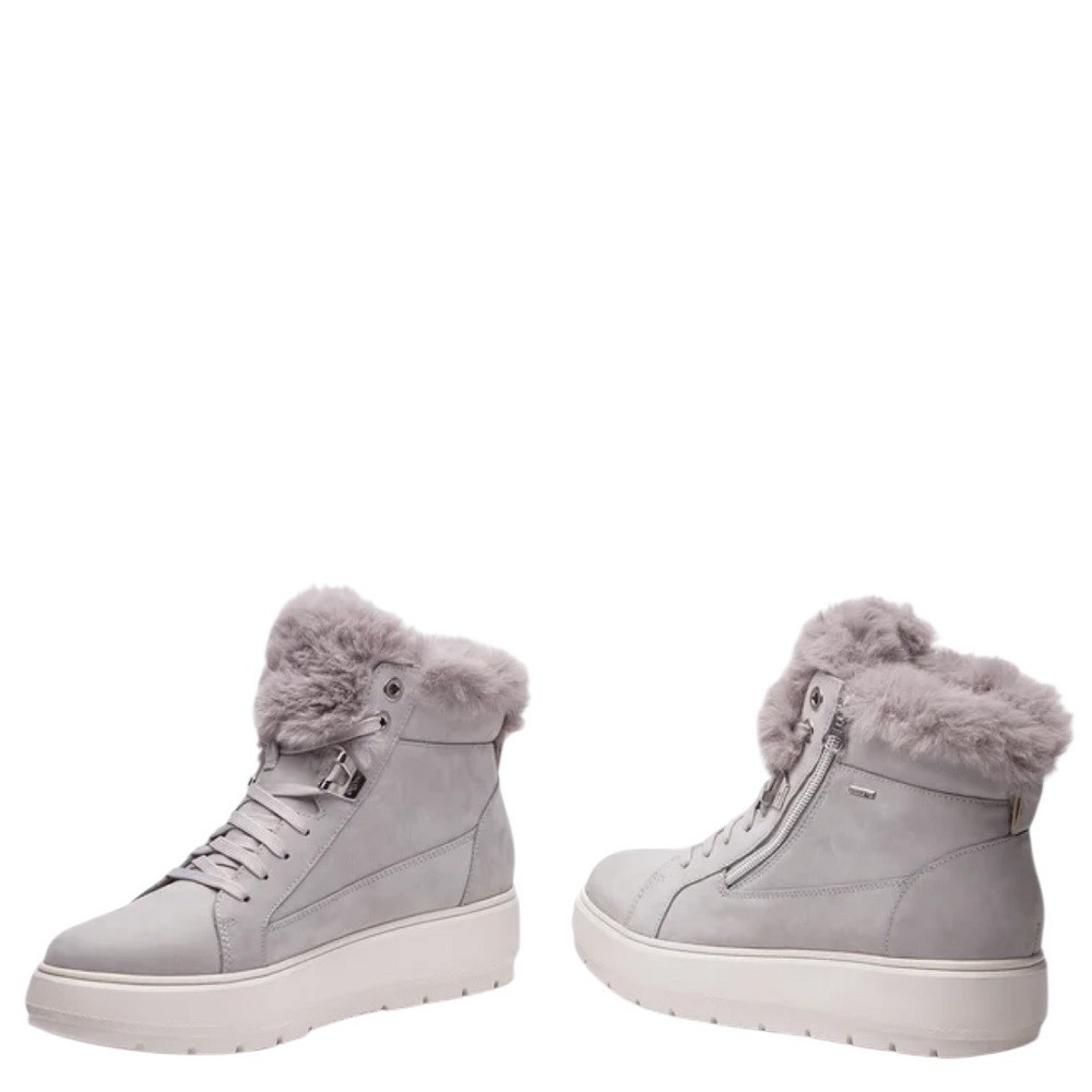 GEOX</br>Γυναικεία Μποτάκια Γκρι Nubuck Waterproof KAYLA B ABX D D84AWD 00032 C1010 Geox GEOX</br>Γυναικεία Μποτάκια Γκρι Nubuck Waterproof KAYLA B ABX D D84AWD 00032 C1010 Geox
