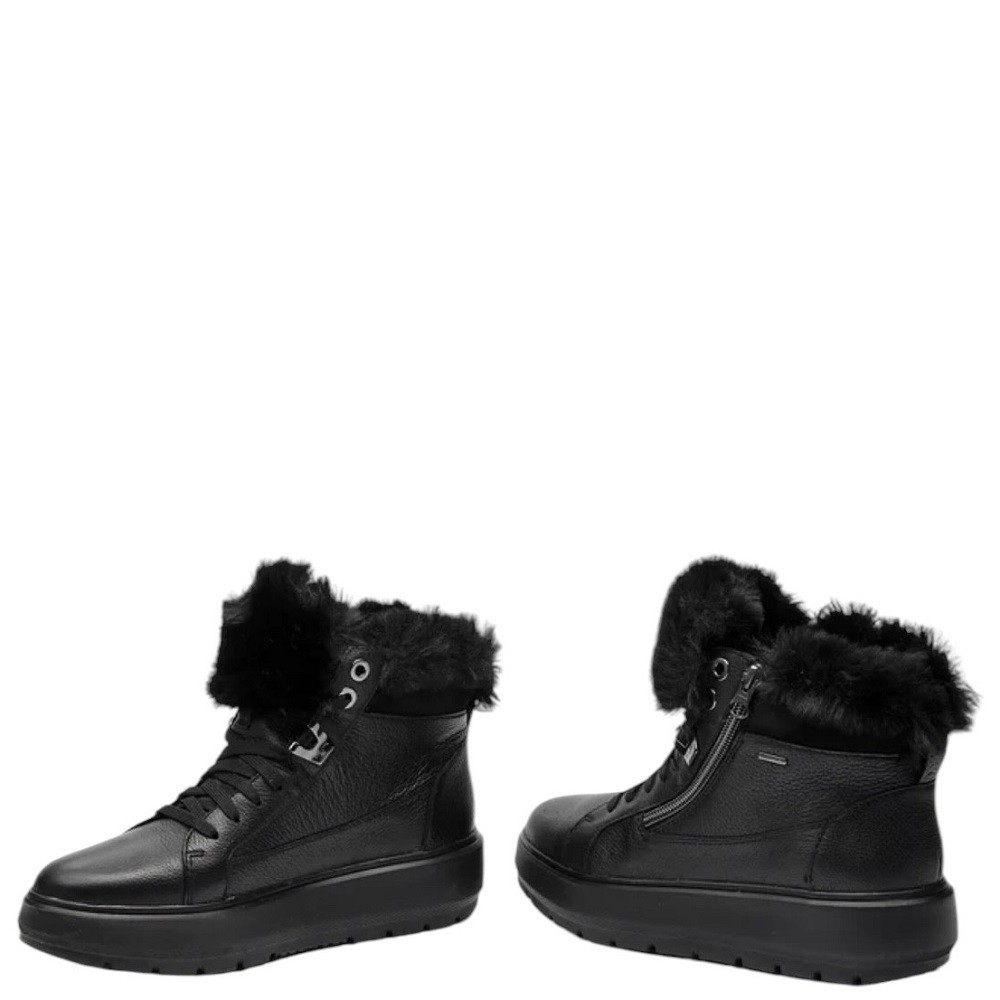 GEOX</br>Γυναικεία Μποτάκια Μαύρο Δέρμα Waterproof KAYLA B ABX D84AWD 00046 C9999 Geox GEOX</br>Γυναικεία Μποτάκια Μαύρο Δέρμα Waterproof KAYLA B ABX D84AWD 00046 C9999 Geox