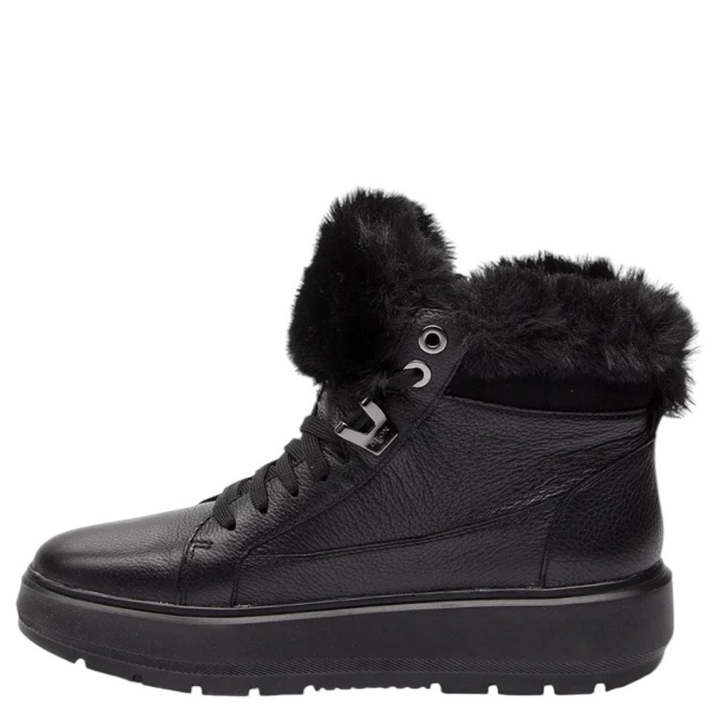 GEOX</br>Γυναικεία Μποτάκια Μαύρο Δέρμα Waterproof KAYLA B ABX D84AWD 00046 C9999 Geox GEOX</br>Γυναικεία Μποτάκια Μαύρο Δέρμα Waterproof KAYLA B ABX D84AWD 00046 C9999 Geox