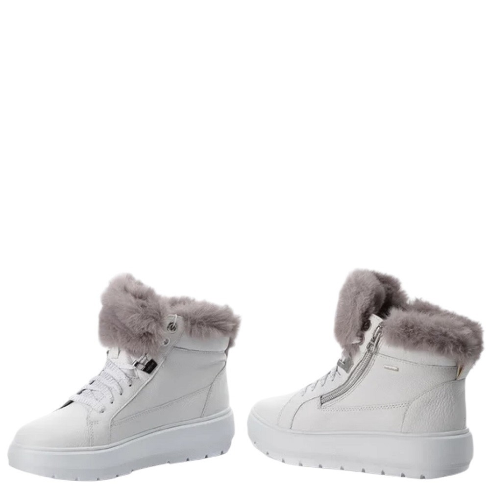 GEOX</br>Γυναικεία Μποτάκια Λευκό Δέρμα Waterproof KAYLA B ABX D D84AWD 046BH C0672 Geox GEOX</br>Γυναικεία Μποτάκια Λευκό Δέρμα Waterproof KAYLA B ABX D D84AWD 046BH C0672 Geox