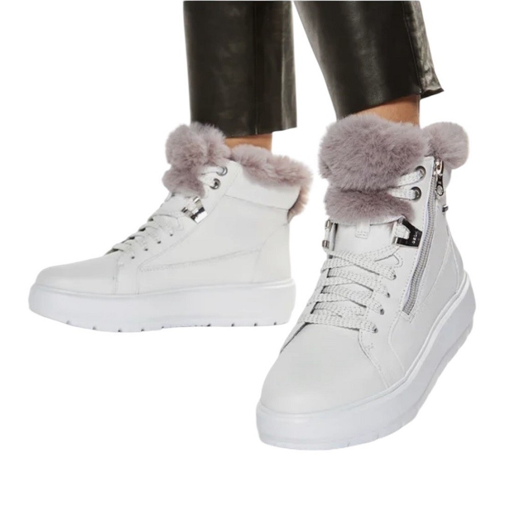 GEOX</br>Γυναικεία Μποτάκια Λευκό Δέρμα Waterproof KAYLA B ABX D D84AWD 046BH C0672 Geox GEOX</br>Γυναικεία Μποτάκια Λευκό Δέρμα Waterproof KAYLA B ABX D D84AWD 046BH C0672 Geox