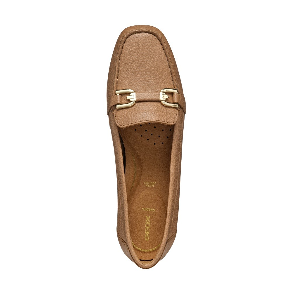 GEOX</br>Γυναικεία Μοκασίνια Ταμπά Δέρμα ANNYTAH MOC A D84BMA 00046 C5000 Geox GEOX</br>Γυναικεία Μοκασίνια Ταμπά Δέρμα ANNYTAH MOC A D84BMA 00046 C5000 Geox