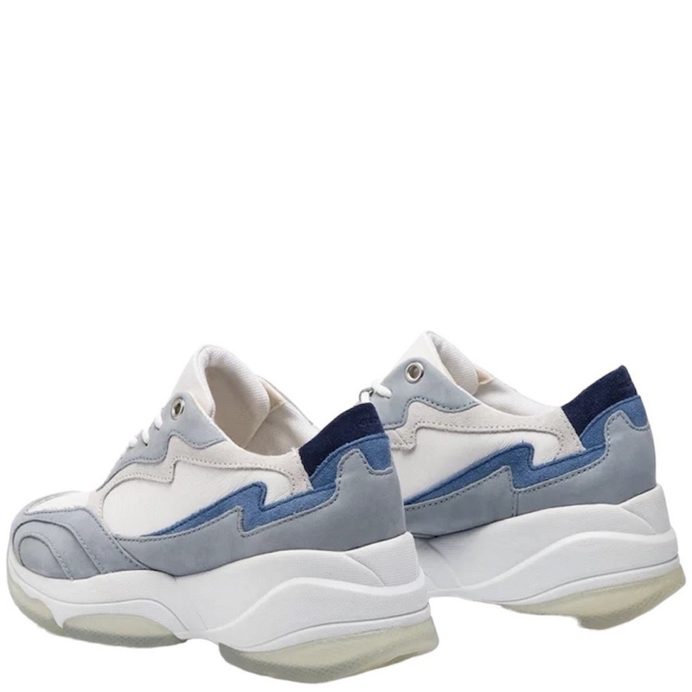 GEOX</br>Γυναικεία Sneakers Λευκό Δέρμα D92BPB 08532 C1ZF3 KIRYA B Geox GEOX</br>Γυναικεία Sneakers Λευκό Δέρμα D92BPB 08532 C1ZF3 KIRYA B Geox