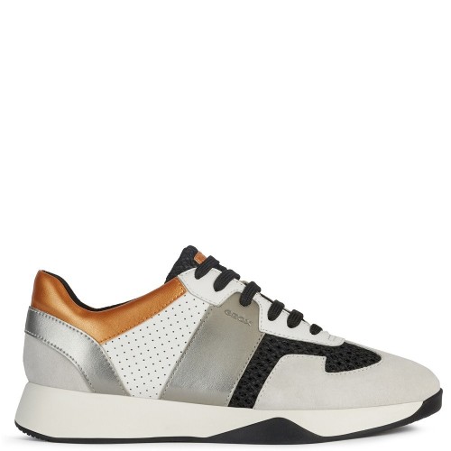 Γυναικεία Sneakers Μαύρο/Off White SUZZIE D94FRB 01422 C9876 Geox