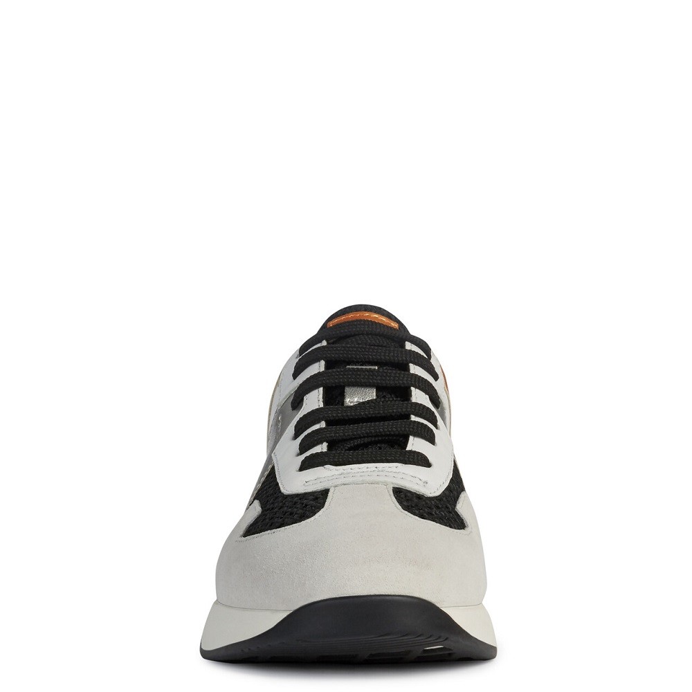 GEOX</br>Γυναικεία Sneakers Μαύρο/Off White SUZZIE D94FRB 01422 C9876 Geox GEOX</br>Γυναικεία Sneakers Μαύρο/Off White SUZZIE D94FRB 01422 C9876 Geox