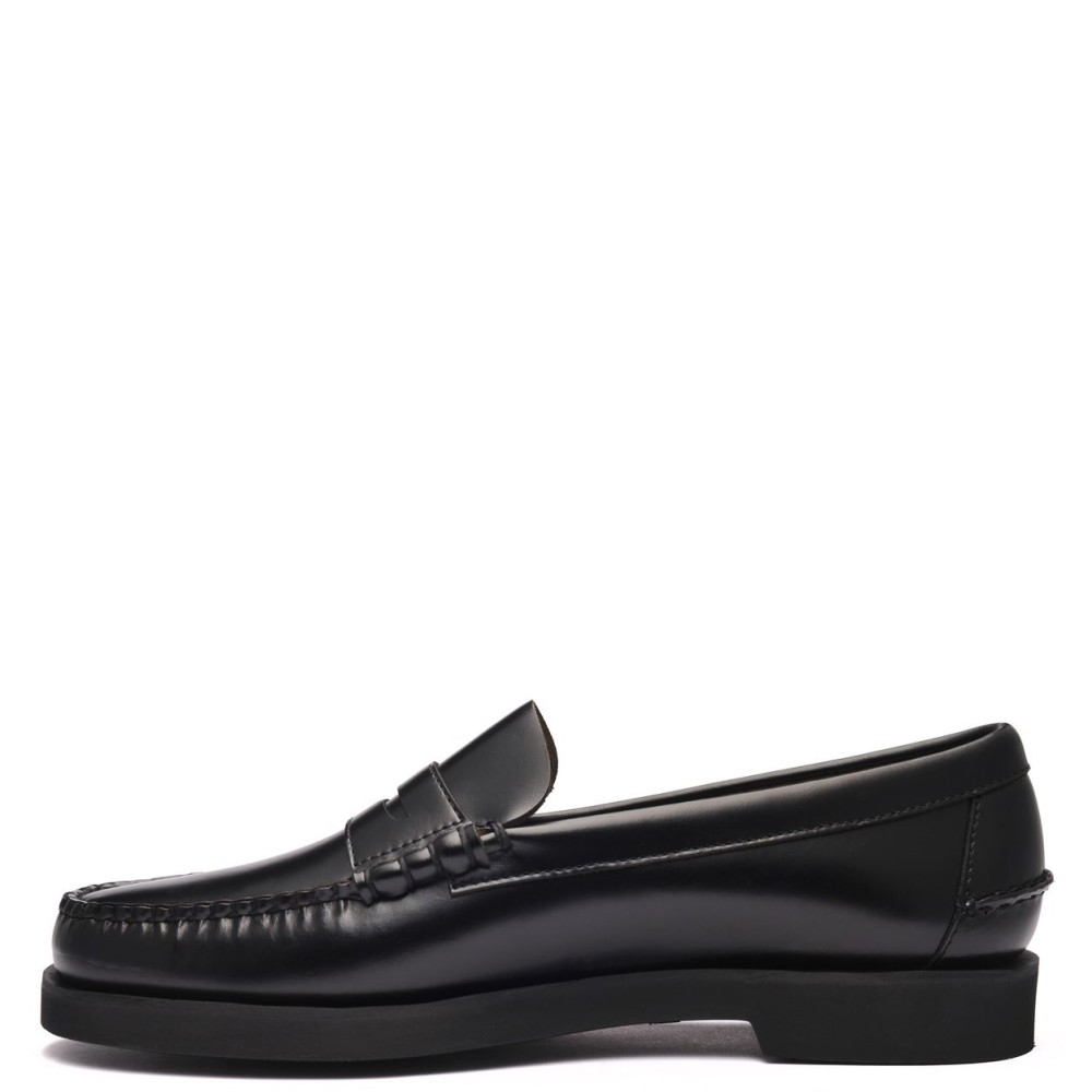 SEBAGO</br>Ανδρικά Μοκασίνια/Loafers Μαύρο Δέρμα DAN POLARIS L7001GW0-902W Sebago SEBAGO</br>Ανδρικά Μοκασίνια/Loafers Μαύρο Δέρμα DAN POLARIS L7001GW0-902W Sebago