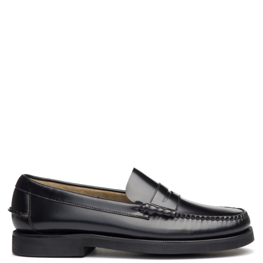 SEBAGO</br>Ανδρικά Μοκασίνια/Loafers Μαύρο Δέρμα DAN POLARIS L7001GW0-902W Sebago SEBAGO</br>Ανδρικά Μοκασίνια/Loafers Μαύρο Δέρμα DAN POLARIS L7001GW0-902W Sebago