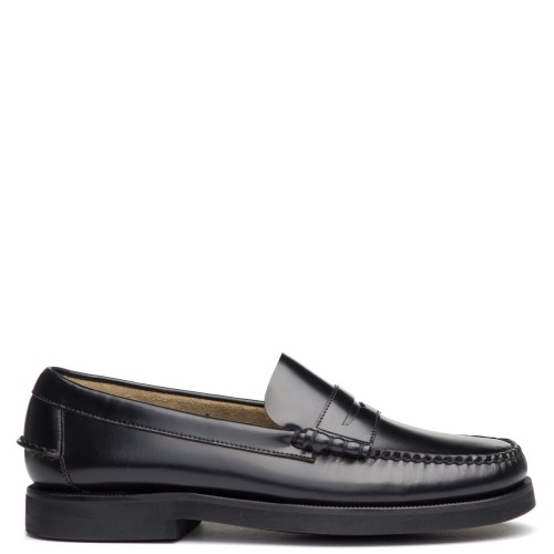 Ανδρικά Μοκασίνια/Loafers Μαύρο Δέρμα DAN POLARIS L7001GW0-902W Sebago Ανδρικά Μοκασίνια/Loafers Μαύρο Δέρμα DAN POLARIS L7001GW0-902W Sebago