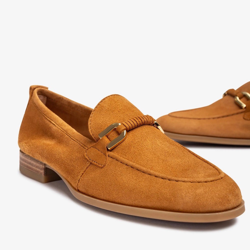 UNISA</br>Γυναικεία Loafers Ταμπά Suede DANERI Unisa UNISA</br>Γυναικεία Loafers Ταμπά Suede DANERI Unisa