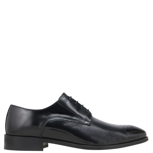 Ανδρικά Δετά Παπούτσια Μαύρο Δέρμα DANTE Kalogirou Ανδρικά Δετά Παπούτσια Μαύρο Δέρμα DANTE Kalogirou