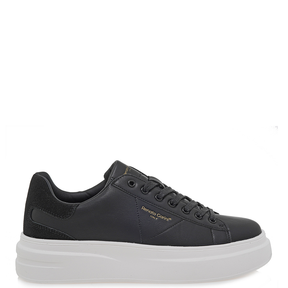RENATO GARINI</br>Ανδρικά Sneakers Μαύρο/Μαύρο Καστόρι DAVE-1 Renato Garini RENATO GARINI</br>Ανδρικά Sneakers Μαύρο/Μαύρο Καστόρι DAVE-1 Renato Garini