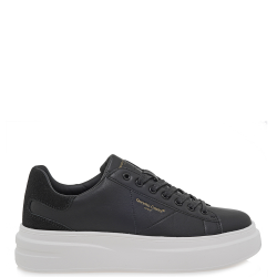 Ανδρικά Sneakers Μαύρο/Μαύρο Καστόρι DAVE-1 Renato Garini