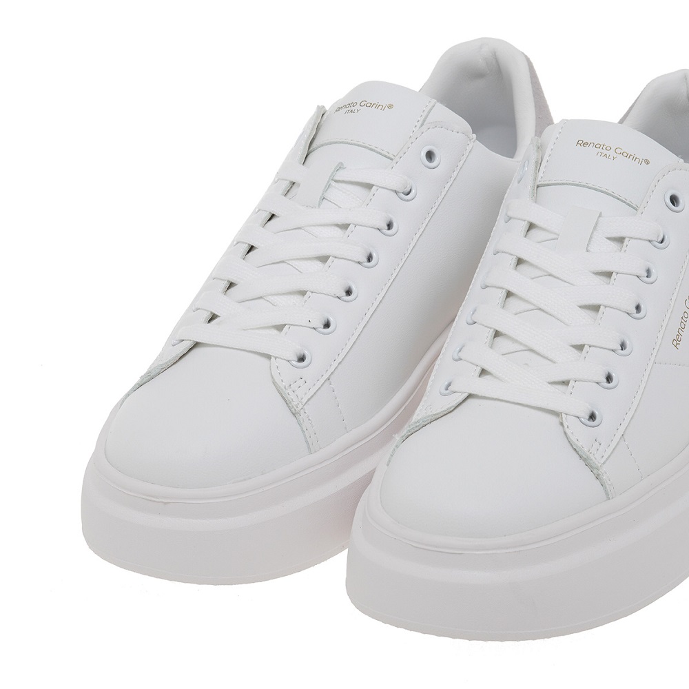 RENATO GARINI</br>Ανδρικά Sneakers Λευκό/Πάγος Καστόρι DAVE-1 Renato Garini RENATO GARINI</br>Ανδρικά Sneakers Λευκό/Πάγος Καστόρι DAVE-1 Renato Garini