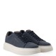 RENATO GARINI</br>Renato Garini DAVEB-018 Ανδρικά Sneakers Μπλε/Καφέ Nubuck