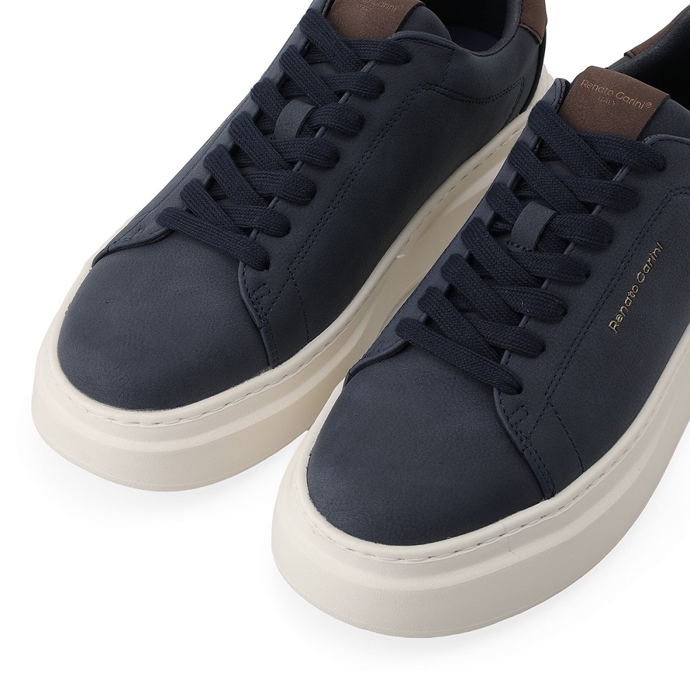 RENATO GARINI</br>Renato Garini DAVEB-018 Ανδρικά Sneakers Μπλε/Καφέ Nubuck