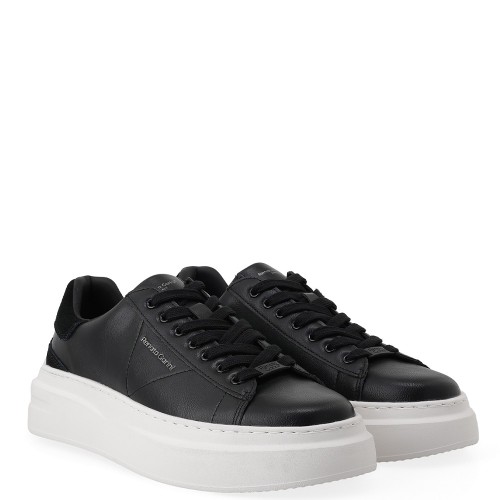 Renato Garini DAVEB-1WM Ανδρικά Sneakers Μαύρο/Μαύρο Καστόρι