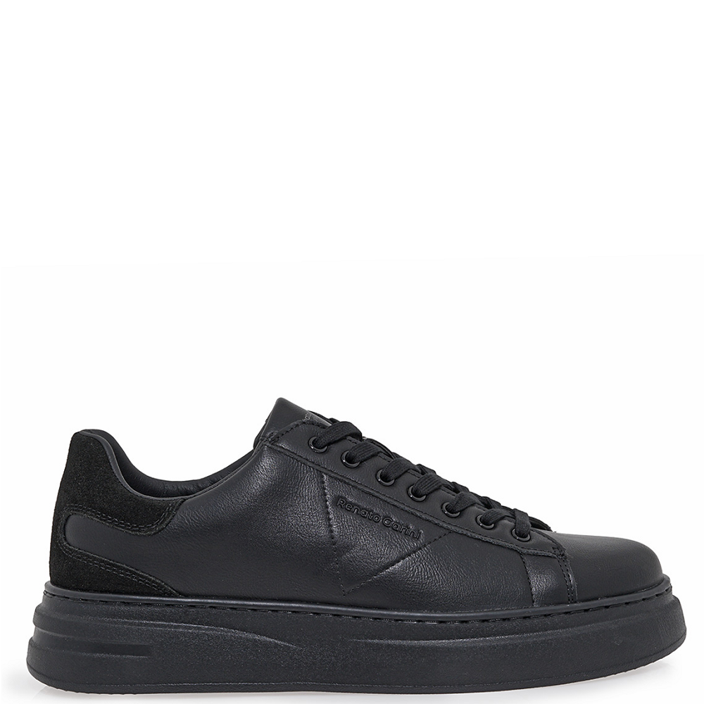 RENATO GARINI</br>Renato Garini DAVES-1 Ανδρικά Sneakers Μαύρο/Μαύρο Καστόρι RENATO GARINI</br>Renato Garini DAVES-1 Ανδρικά Sneakers Μαύρο/Μαύρο Καστόρι