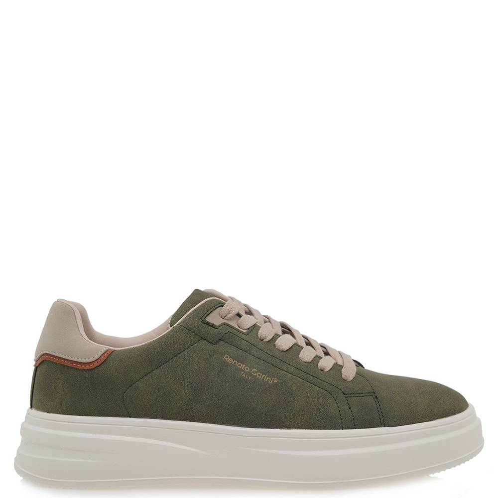 RENATO GARINI</br>Renato Garini DAVES-711 Ανδρικά Sneakers Χακί/Μπεζ Nubuck RENATO GARINI</br>Renato Garini DAVES-711 Ανδρικά Sneakers Χακί/Μπεζ Nubuck