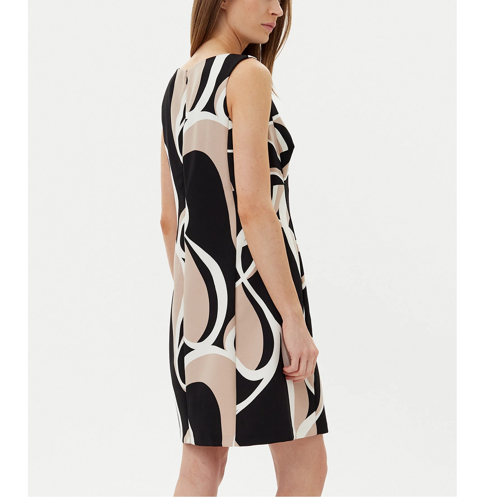 DKNY</br>Γυναικείο Φόρεμα Μπεζ/Μαύρο DD5N3H47-M05 DKNY DKNY</br>Γυναικείο Φόρεμα Μπεζ/Μαύρο DD5N3H47-M05 DKNY