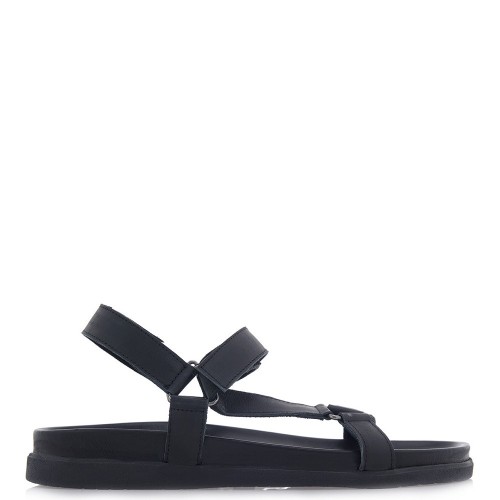 Ανδρικά Πέδιλα Μαύρο Δέρμα DE3502 Renato Garini Ανδρικά Πέδιλα Μαύρο Δέρμα DE3502 Renato Garini