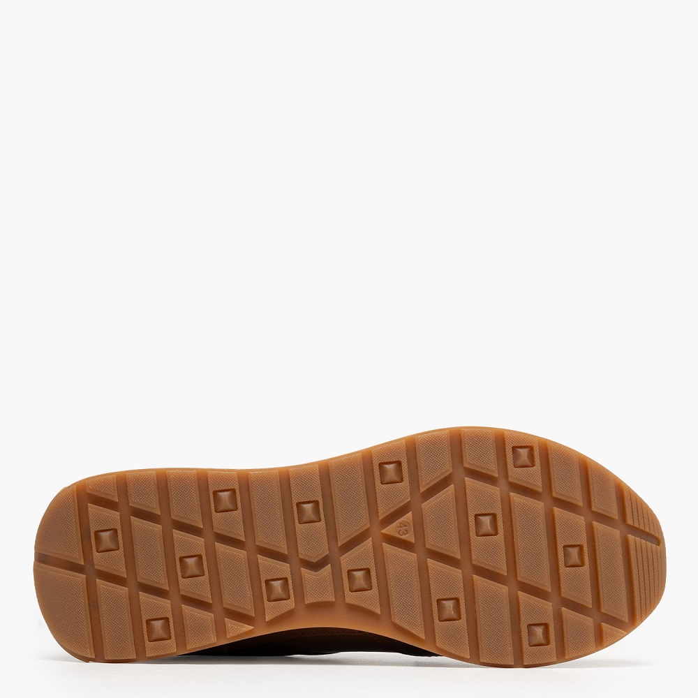 BOSS</br>Boss DE293 BURN Ανδρικά Sneakers Ταμπά Δέρμα