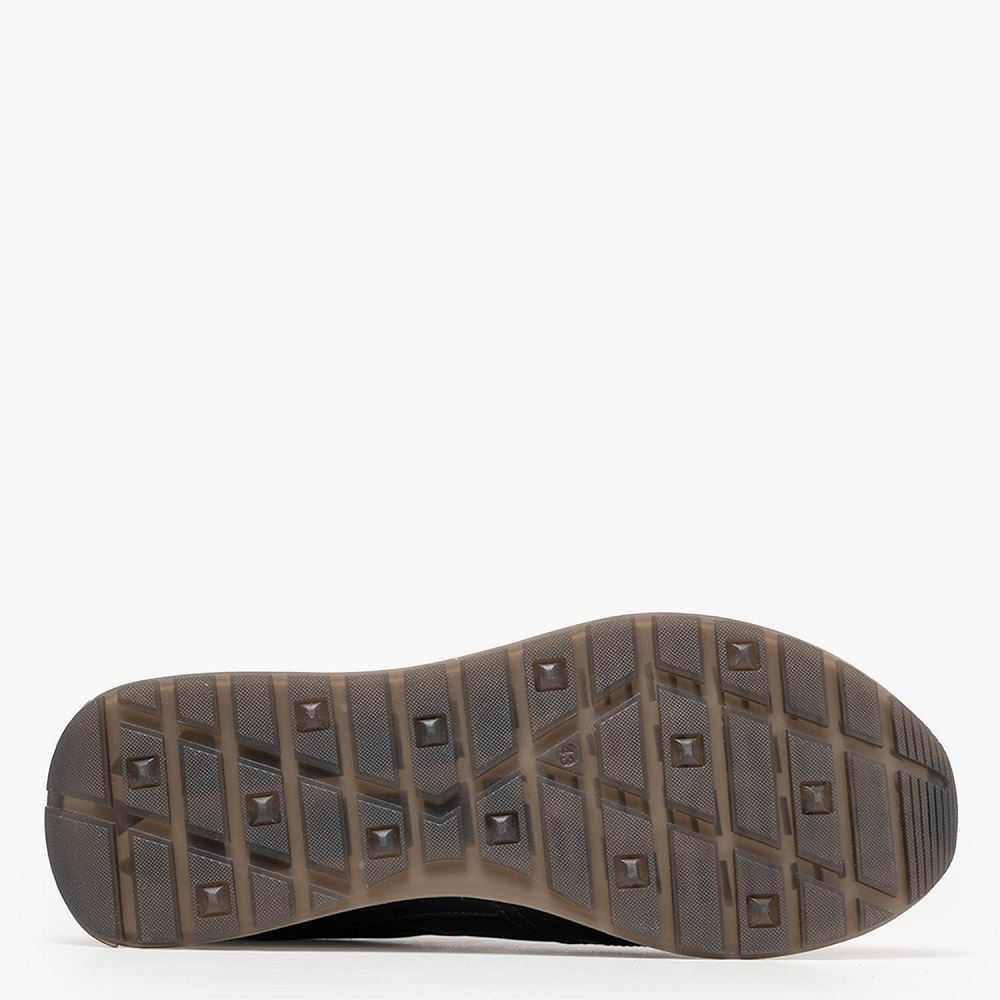 BOSS</br>Boss DE293 GARDA Ανδρικά Sneakers Μαύρο Δέρμα BOSS</br>Boss DE293 GARDA Ανδρικά Sneakers Μαύρο Δέρμα