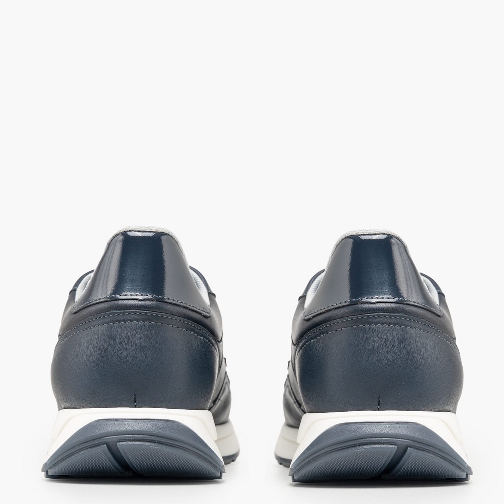 BOSS</br>Boss DE293 VAPOR BURN Ανδρικά Sneakers Μπλε Δέρμα BOSS</br>Boss DE293 VAPOR BURN Ανδρικά Sneakers Μπλε Δέρμα