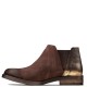 CLARKS</br>Γυναικεία Μποτάκια Καφέ Suede DEMI BEAT Clarks