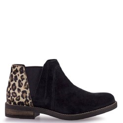 Γυναικεία Μποτάκια Μαύρο Suede DEMI BEAT Clarks