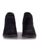 CLARKS</br>Γυναικεία Μποτάκια Μαύρο Suede DEMI BEAT Clarks