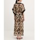 DKNY</br>DKNY DIE6C917-EFN Γυναικείο Καφτάνι Μαύρο Λεοπάρ DKNY</br>DKNY DIE6C917-EFN Γυναικείο Καφτάνι Μαύρο Λεοπάρ