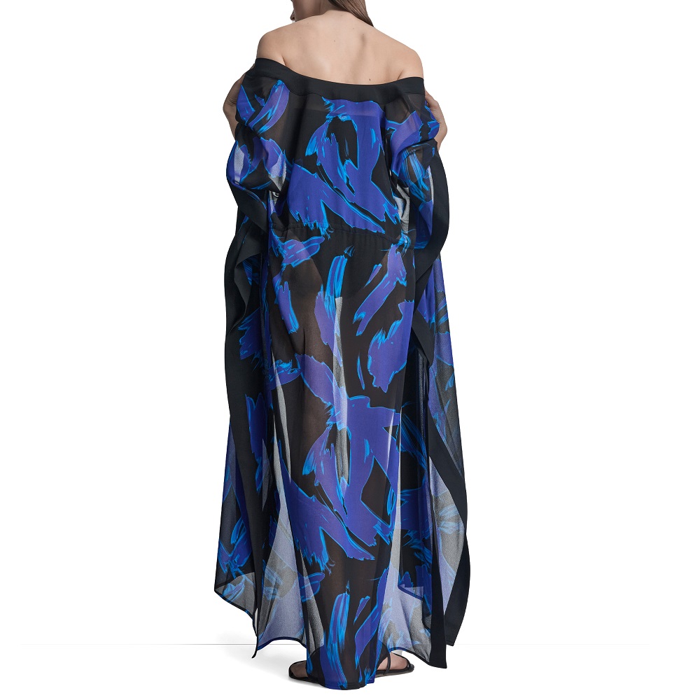 DKNY</br>DKNY DIE6C917-BHS Γυναικείο Καφτάνι Μπλε/Μαύρο DKNY</br>DKNY DIE6C917-BHS Γυναικείο Καφτάνι Μπλε/Μαύρο
