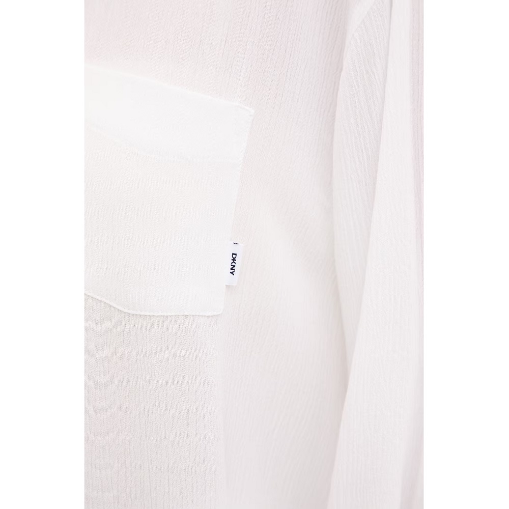 DKNY</br>DKNY DIE6C955-SW9 Γυναικείο Πουκάμισο Παραλίας Λευκό