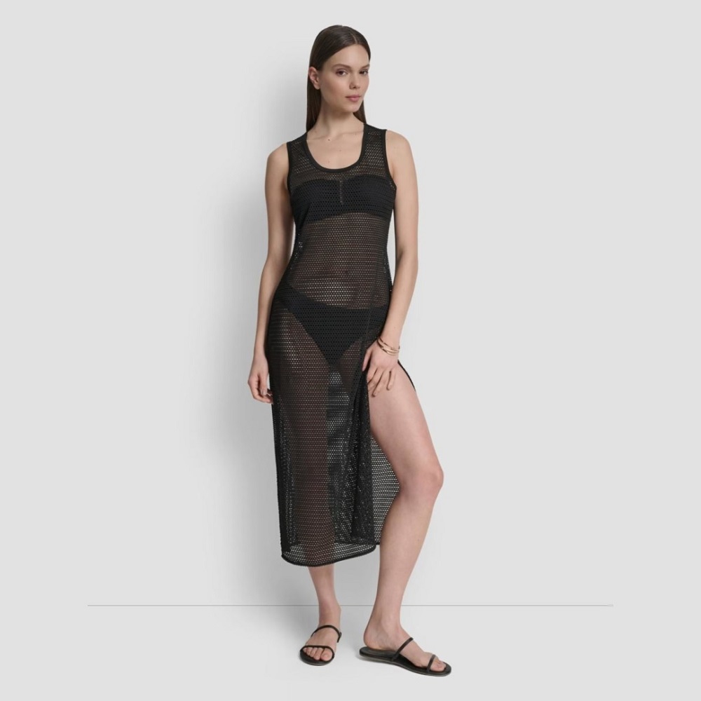 DKNY</br>DKNY DIE6C980-BLK Γυναικείο Καφτάνι Μαύρο DKNY</br>DKNY DIE6C980-BLK Γυναικείο Καφτάνι Μαύρο