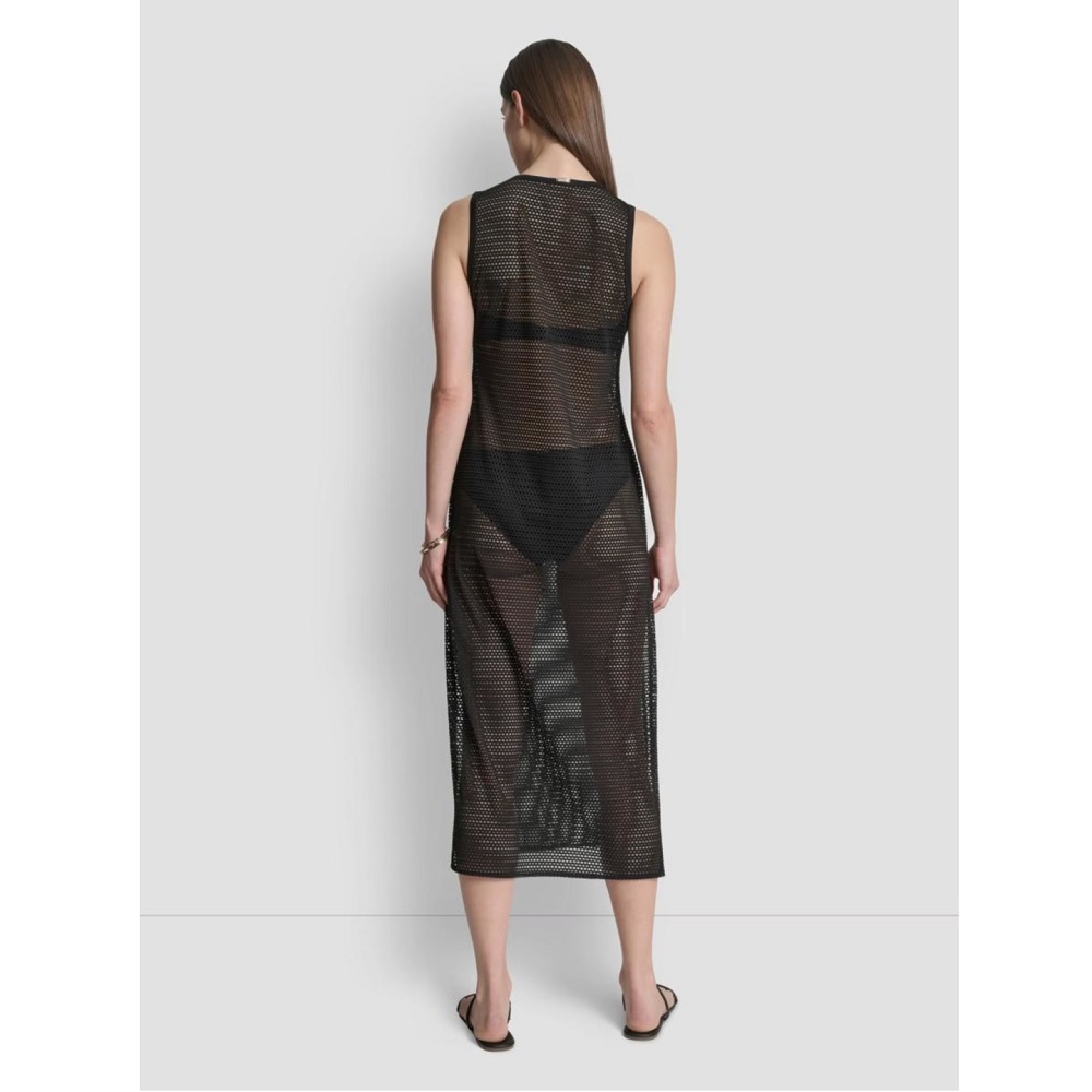 DKNY</br>DKNY DIE6C980-BLK Γυναικείο Καφτάνι Μαύρο DKNY</br>DKNY DIE6C980-BLK Γυναικείο Καφτάνι Μαύρο
