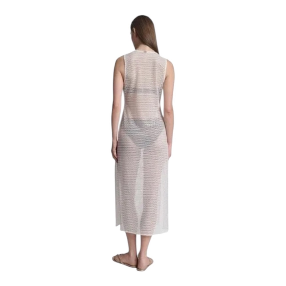 DKNY</br>DKNY DIE6C980-SW9 Γυναικείο Καφτάνι Λευκό DKNY</br>DKNY DIE6C980-SW9 Γυναικείο Καφτάνι Λευκό