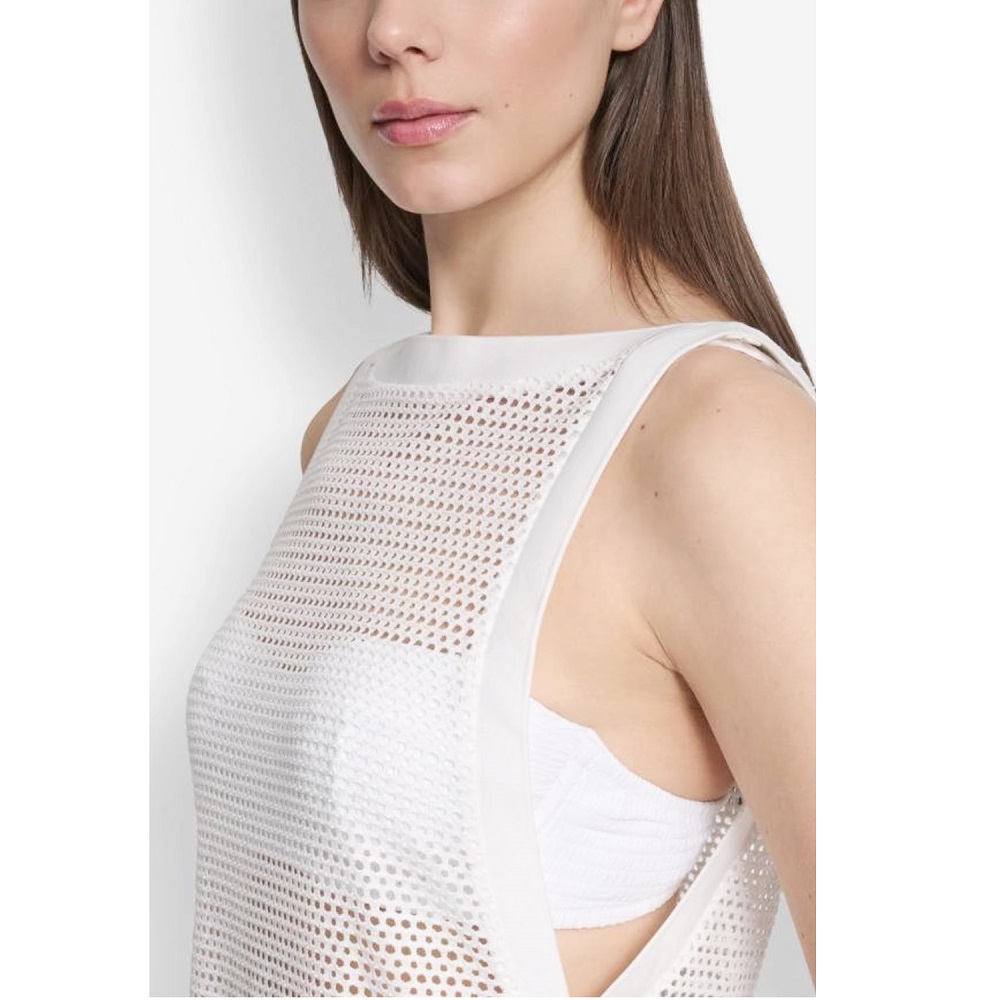 DKNY</br>DKNY DIE6C994-SW9 Γυναικείο Καφτάνι Λευκό DKNY</br>DKNY DIE6C994-SW9 Γυναικείο Καφτάνι Λευκό