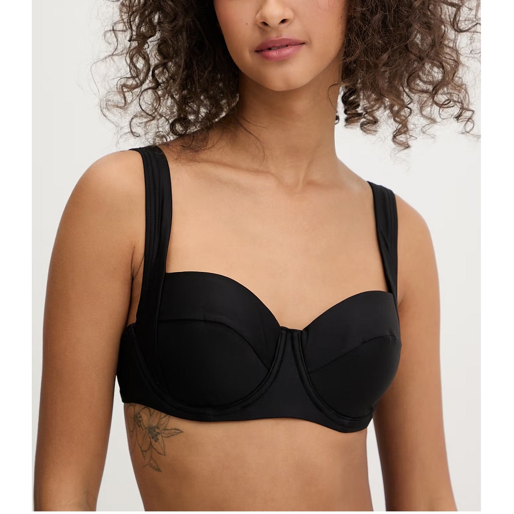 DKNY</br>DKNY DIE6S142-BLK Γυναικείο Μπικίνι Μαγιό Μαύρο DKNY</br>DKNY DIE6S142-BLK Γυναικείο Μπικίνι Μαγιό Μαύρο