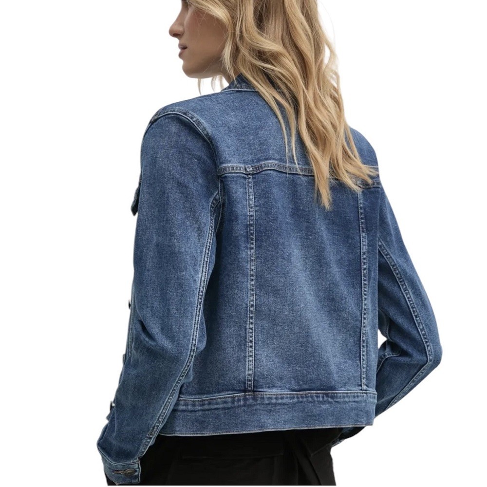 DKNY</br>Γυναικείο Μπουφάν Τζιν Μπλε DJ4J6006-F3J DKNY DKNY</br>Γυναικείο Μπουφάν Τζιν Μπλε DJ4J6006-F3J DKNY