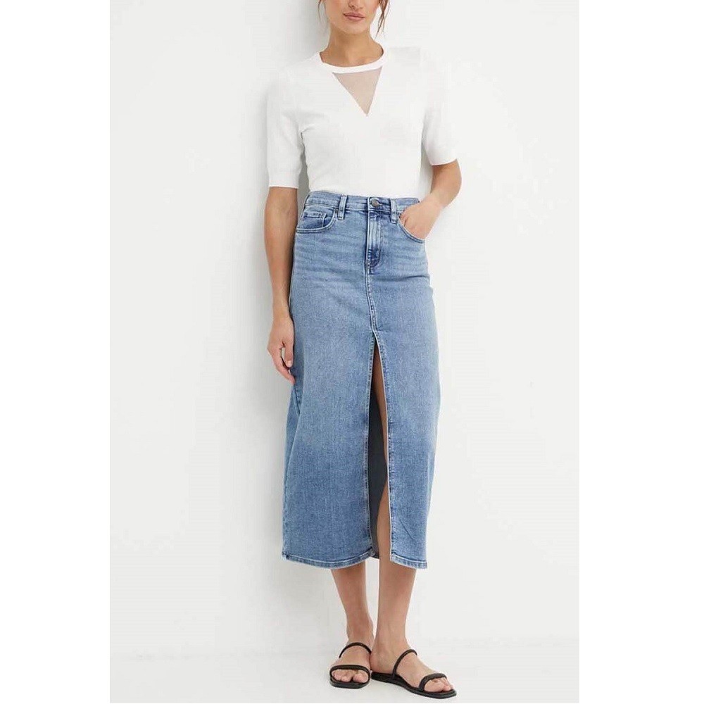 DKNY</br>Γυναικεία Φούστα Τζιν Μπλε DJ4K9506-F3I DKNY DKNY</br>Γυναικεία Φούστα Τζιν Μπλε DJ4K9506-F3I DKNY