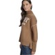 DKNY</br>DKNY DJ4R0386-003 Γυναικείο Πουλόβερ Κάμελ DKNY</br>DKNY DJ4R0386-003 Γυναικείο Πουλόβερ Κάμελ