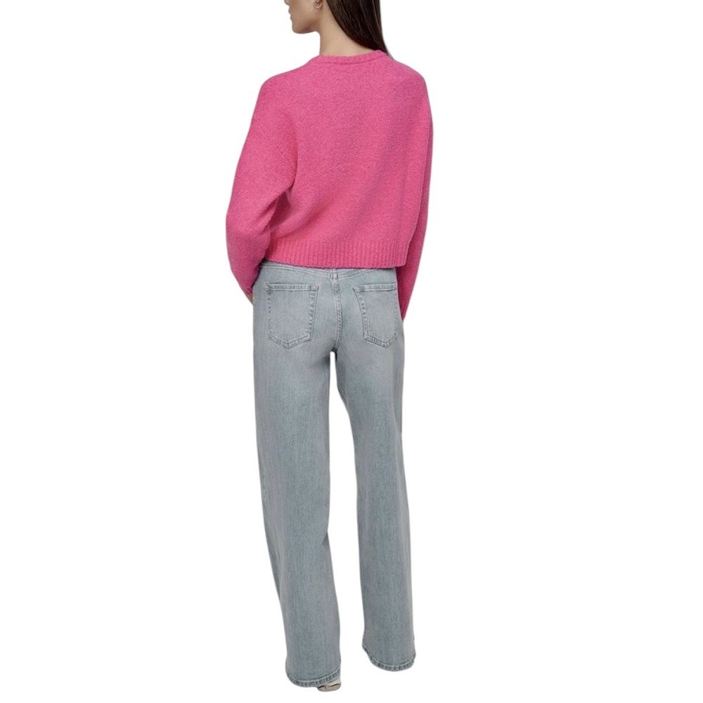 DKNY</br>Γυναικείο Πουλόβερ Φούξια/Χρυσό DJ4R0424-J1L DKNY DKNY</br>Γυναικείο Πουλόβερ Φούξια/Χρυσό DJ4R0424-J1L DKNY