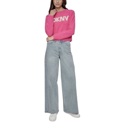 Γυναικείο Πουλόβερ Φούξια/Χρυσό DJ4R0424-J1L DKNY Γυναικείο Πουλόβερ Φούξια/Χρυσό DJ4R0424-J1L DKNY