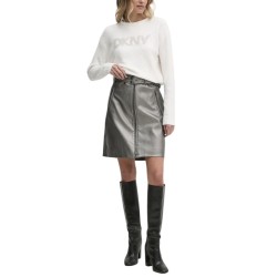 Γυναικείο Πουλόβερ Εκρού/Χρυσό DJ4R0424-IGD DKNY