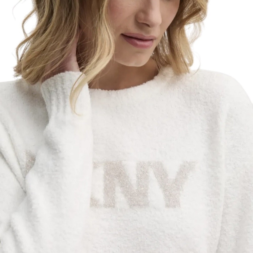 DKNY</br>Γυναικείο Πουλόβερ Εκρού/Χρυσό DJ4R0424-IGD DKNY DKNY</br>Γυναικείο Πουλόβερ Εκρού/Χρυσό DJ4R0424-IGD DKNY