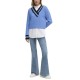 DKNY</br>Γυναικείο Πουλόβερ Γαλάζιο/Μαύρο DJ4R0430-XQL DKNY DKNY</br>Γυναικείο Πουλόβερ Γαλάζιο/Μαύρο DJ4R0430-XQL DKNY