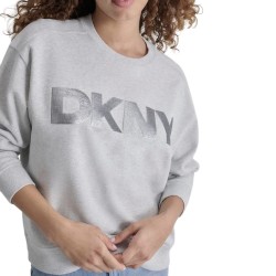 Γυναικείο Φούτερ Γκρι DJ4T1254-I3G DKNY