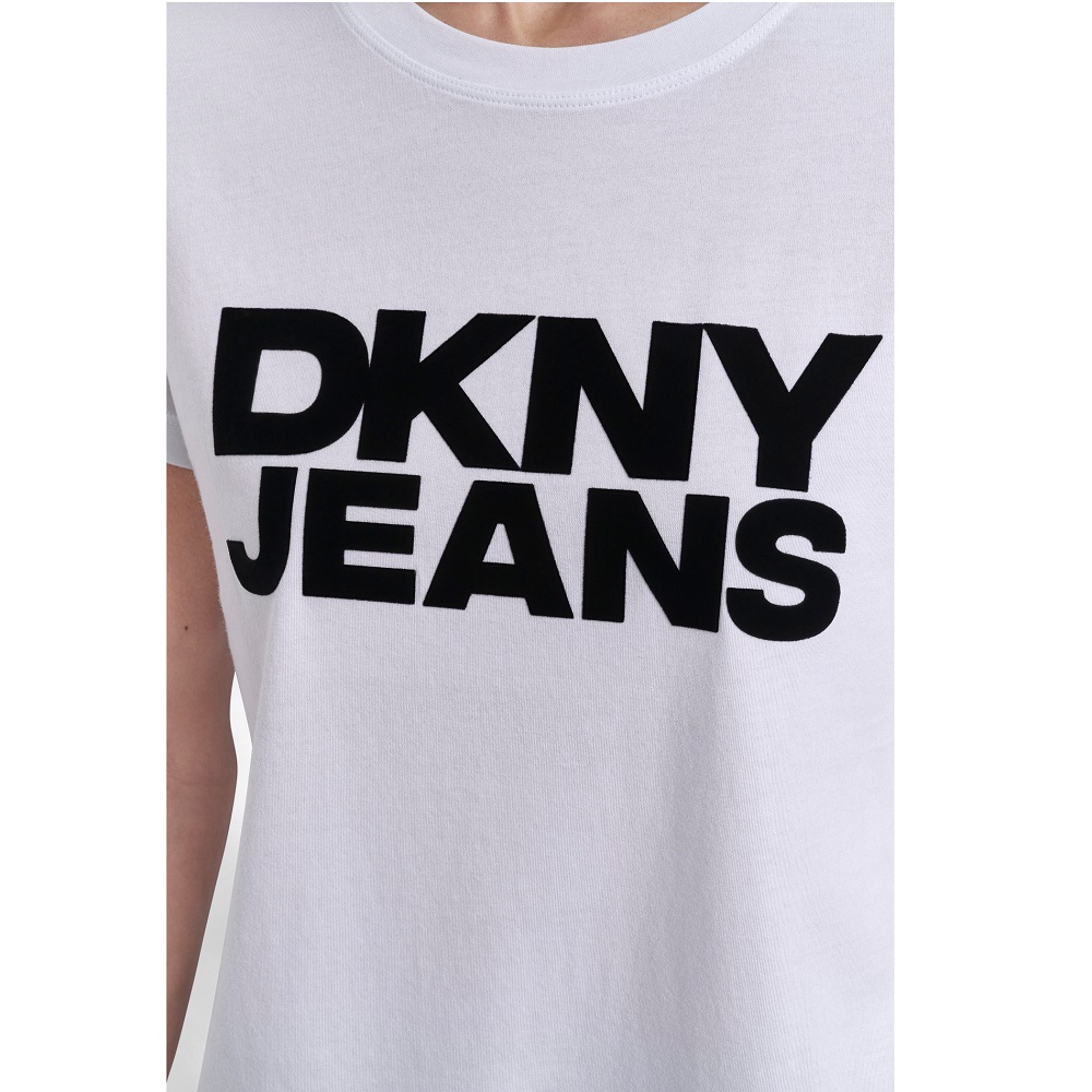 DKNY</br>DKNY DJ4T1265-WHB Γυναικείο T-shirt Λευκό/Μαύρο DKNY</br>DKNY DJ4T1265-WHB Γυναικείο T-shirt Λευκό/Μαύρο